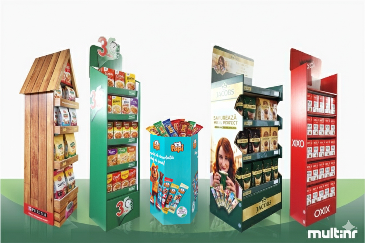 Standuri  carton, display carton